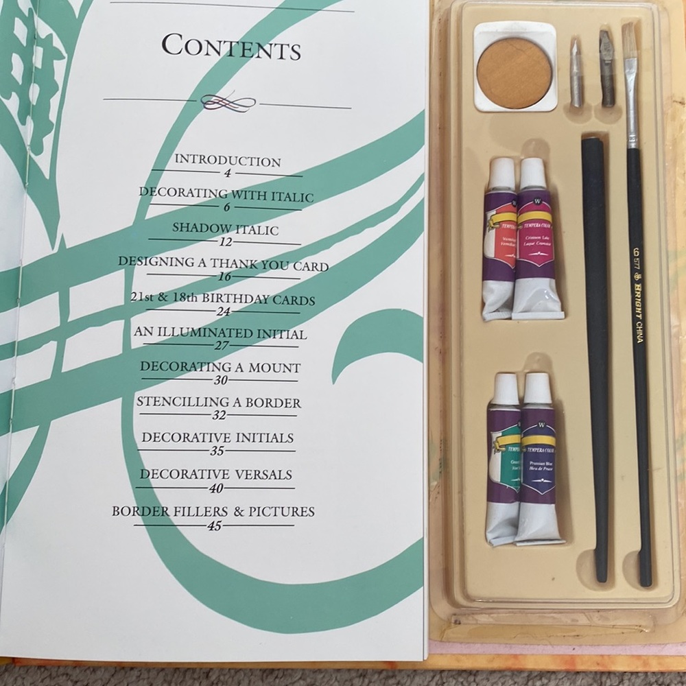Calligraphy Projects Book - Picture 2 of 3